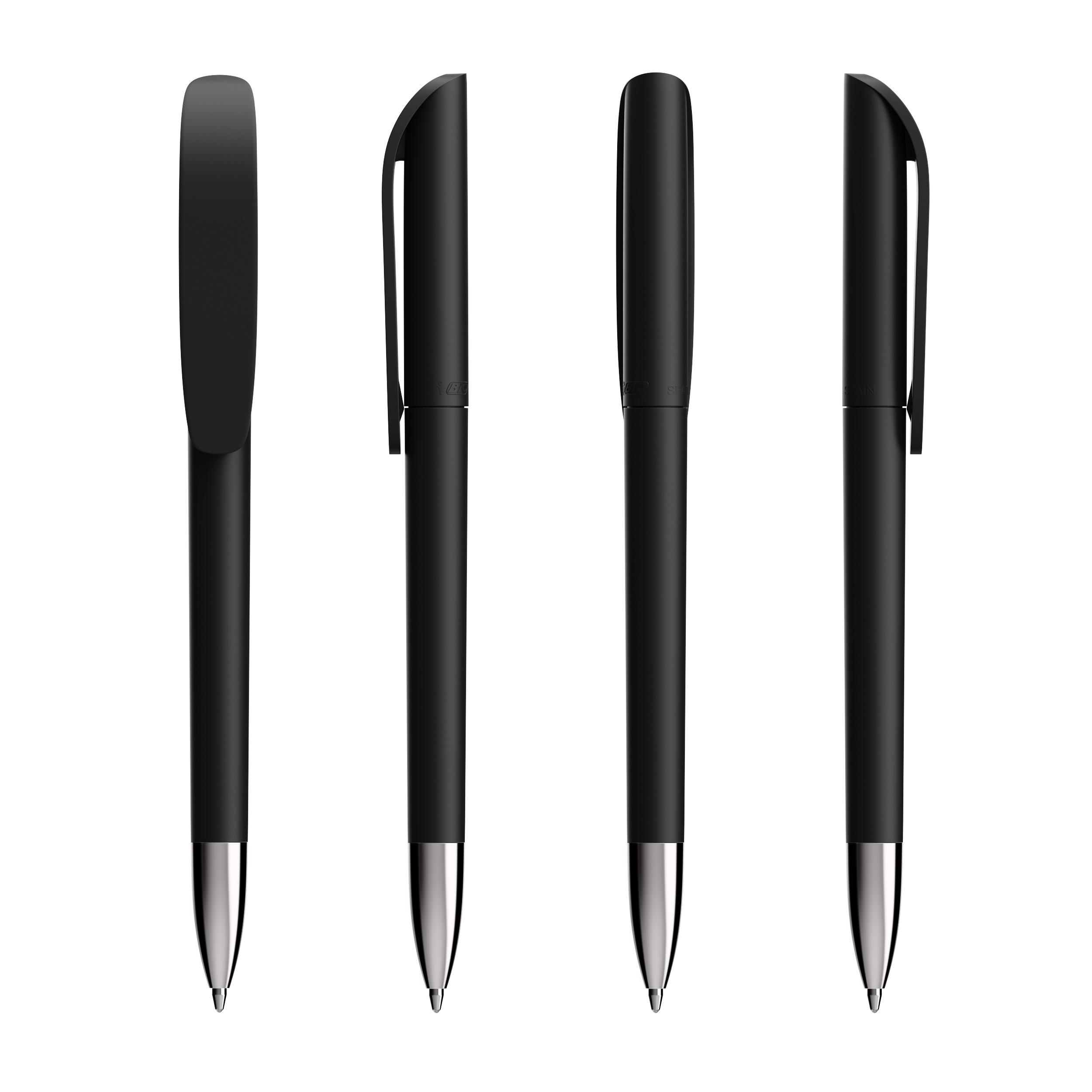 Stylo personnalisé BIC® Super Clip Soft Advance Soft black